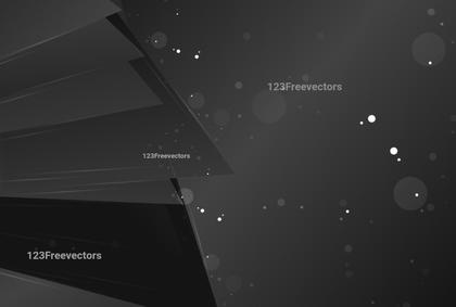 Abstract Geometric Dark Grey Gradient Background