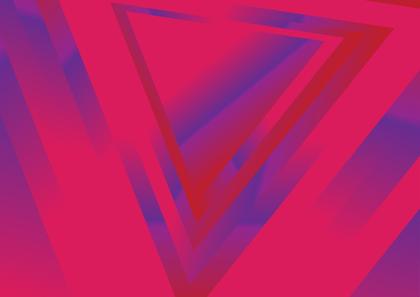 Geometric Gradient in Fuchsia