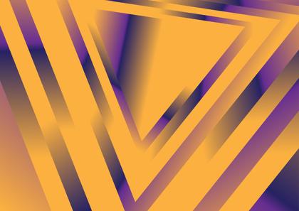 Abstract Geometric Shapes Purple and Orange Gradient Background