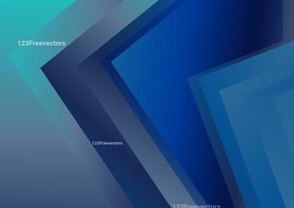 Geometric Blue Abstract
