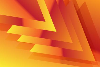 Abstract Orange Overlap