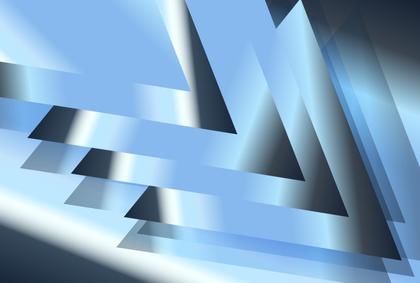 Geometric Blue Abstraction
