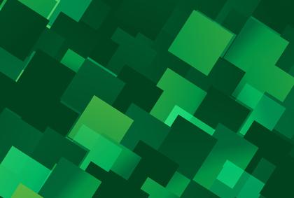 Green Square Pattern