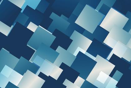 Overlapping Blue Squares