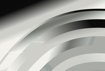 Black and Grey Gradient Quarter Concentric Circles Background Graphic