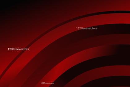 Abstract Red Arcs Background