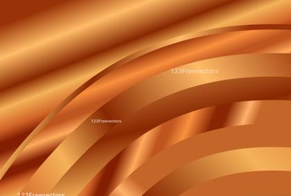 Abstract Bronze Arcs