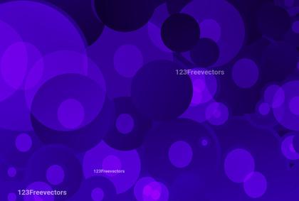 Abstract Purple Circle Design
