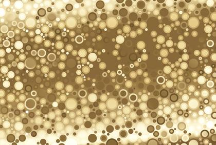 Golden Bubbles Pattern