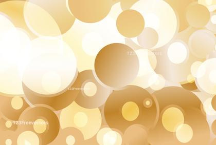 Golden Circle Abstract