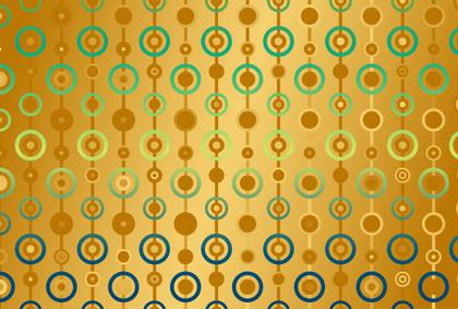 Abstract Blue and Orange Gradient Circles Background Design