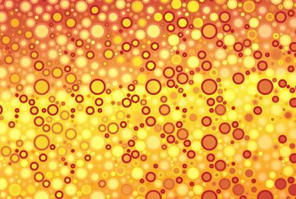 Free Download Red and Yellow Gradient Circles Background