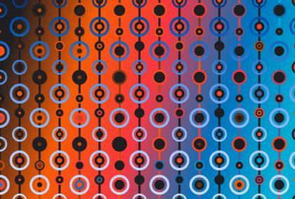 Gradient Circles Pattern