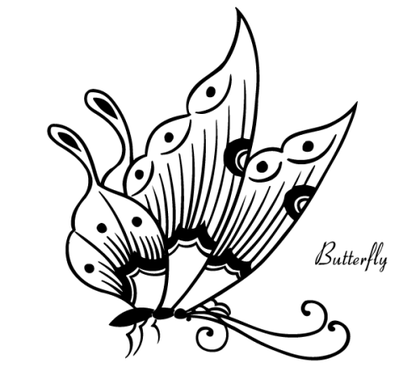 Free Butterfly Vector Image