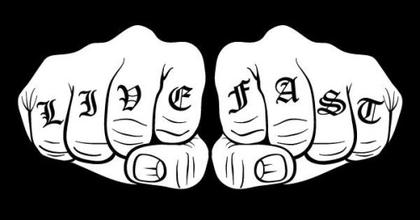 Knuckle Tattoo Vector