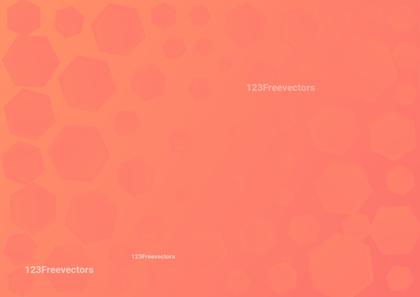 Geometric Peach Gradient