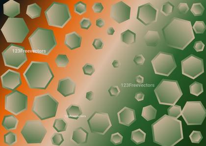 Hexagon Gradient Composition