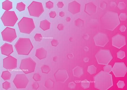 Pink Hexagon Gradient