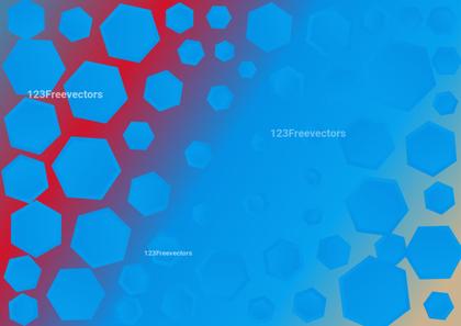 Hexagon Gradient Abstract