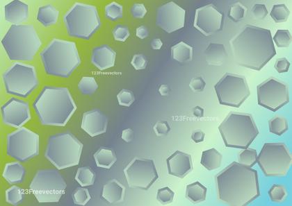 Hexagonal Gradient Background