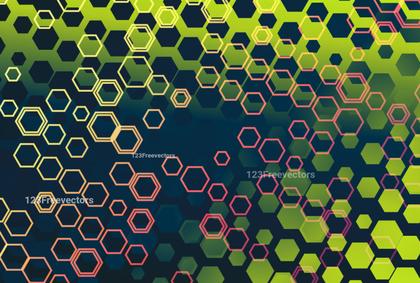 Hexagon Gradient Design