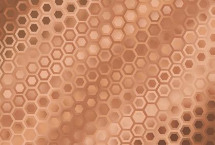 Bronze Hexagon Pattern