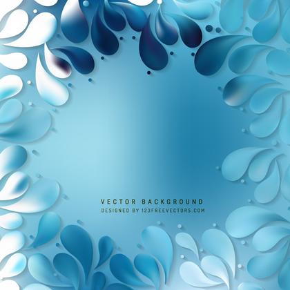 Blue Arc-Drop Background