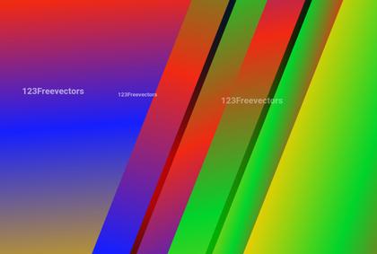 Diagonal Color Stripes