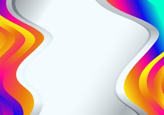 Abstract Colorful Border