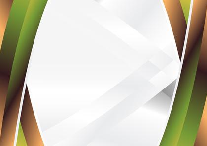 Abstract Brown and Green Business Background Vector Graphic