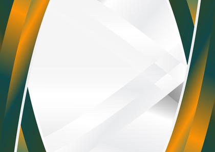 Abstract Orange and Green Business Brochure Template