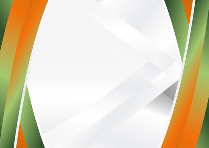 Orange and Green Business Background