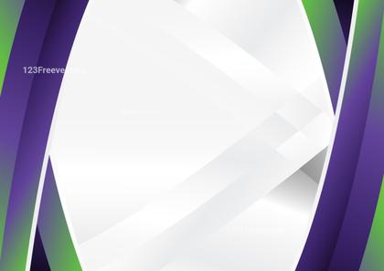 Abstract Purple and Green Design