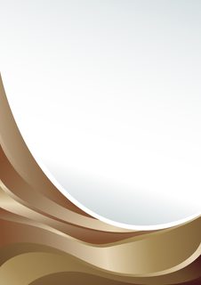 Abstract Brown Wave