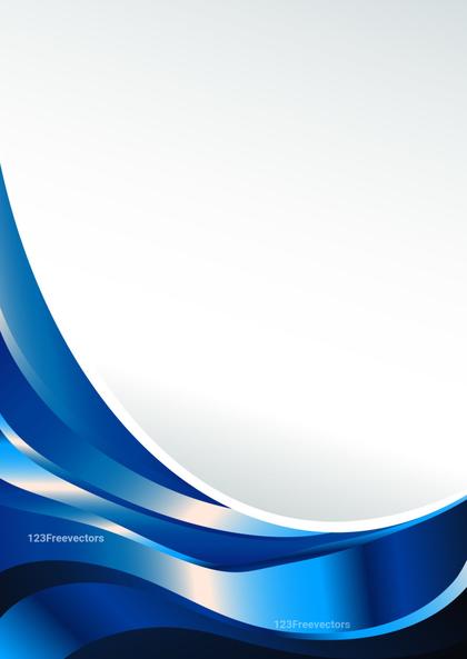 Blue Wave Background