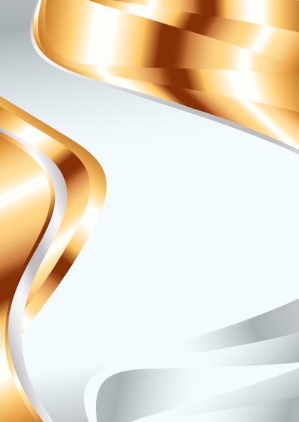 Orange and White Background Template Design