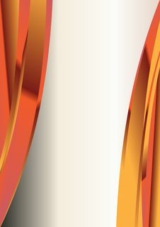 Abstract Orange and Gold Background