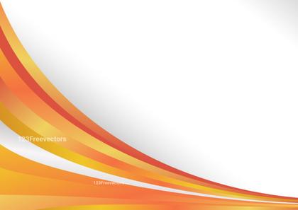 Orange Business Wave Presentation Template