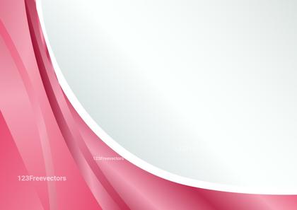 Pink Swirls and White Space