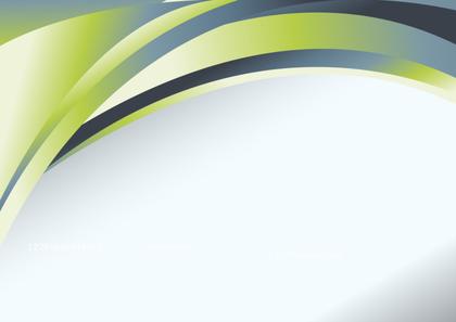 Blue Green and Grey Blank Visiting Card Background Vector Graphic