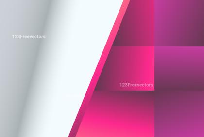 Abstract Geometric Pink and Gray Design