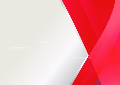 Red and White Abstract Design