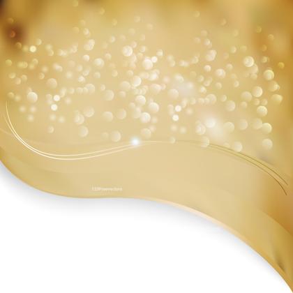 Golden Bokeh Background