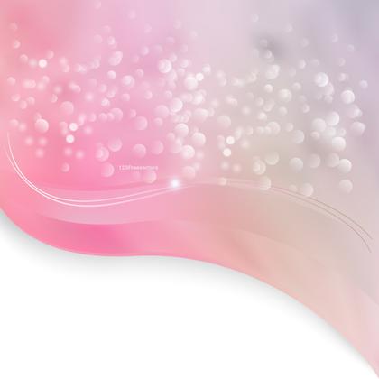 Pink Bokeh Wave