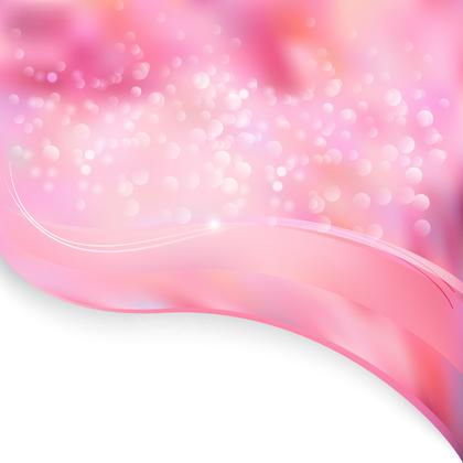Pink Bokeh Wave