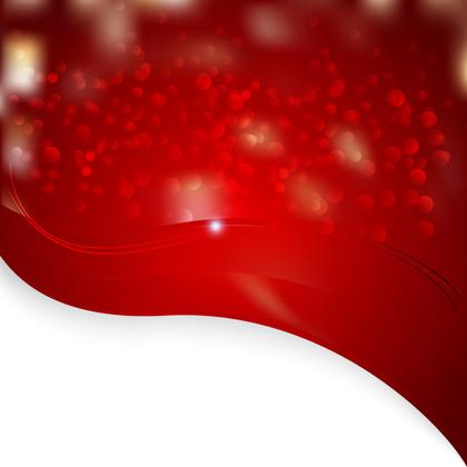 Red Bokeh Background
