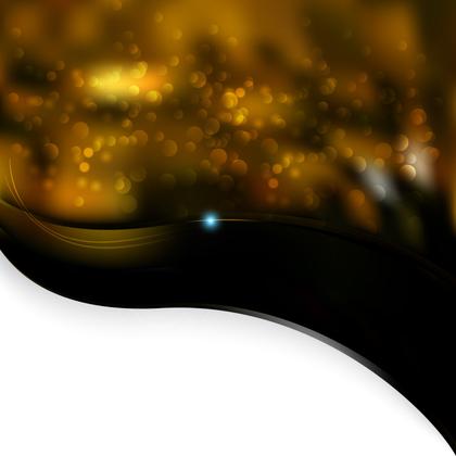 Golden Bokeh Overlay