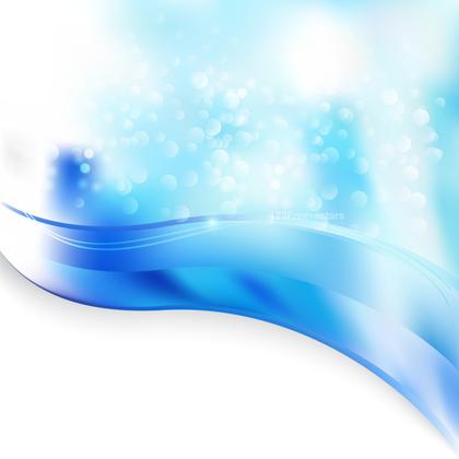 Blue Wave Background