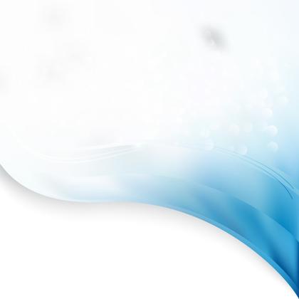Blue Wave Abstract