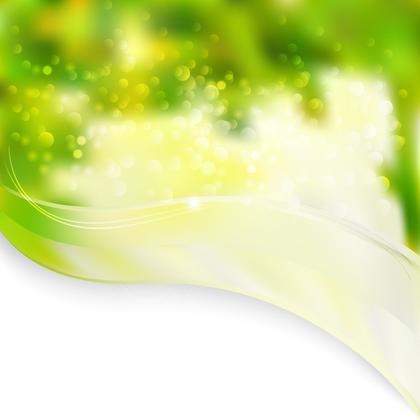 Green and White Wave Folder Background